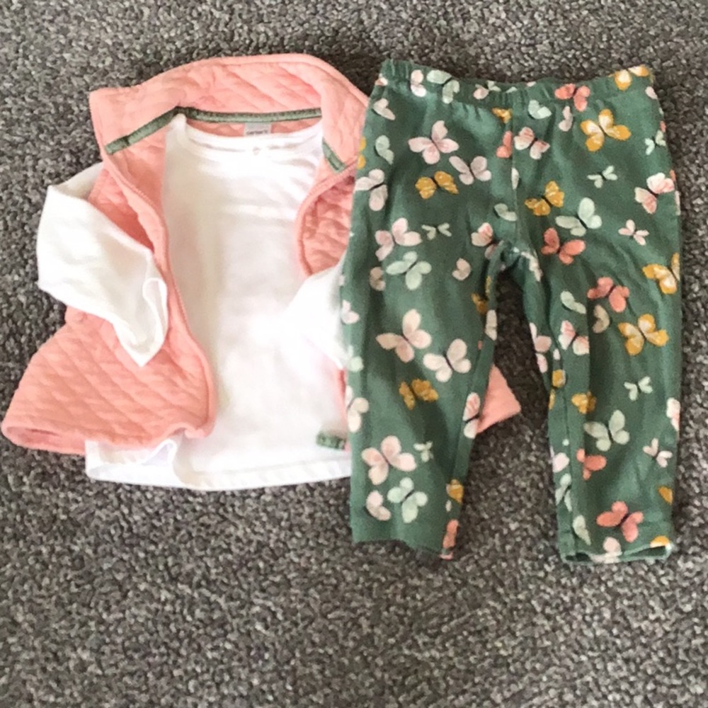 3/$15 Butterfly pant outfit